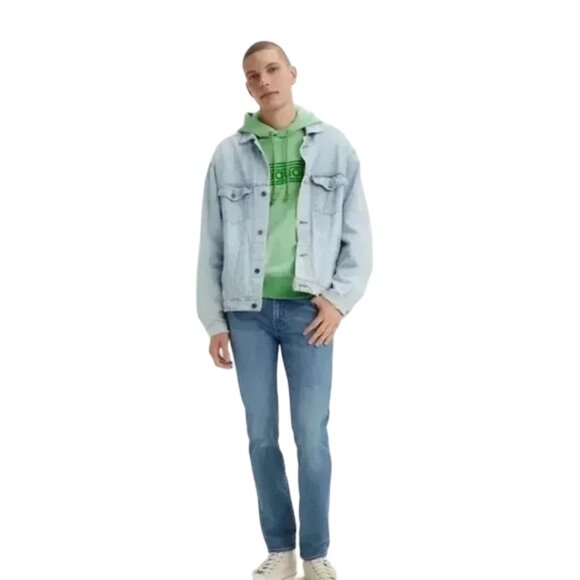 Levi's 511 men's blue slim fit mid rise jeans size 30 NWT - Picture 2 of 8